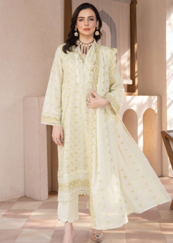 3 Piece - Embroidered Lawn Suit