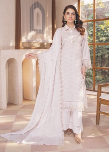 3 Piece - Embroidered Lawn Suit